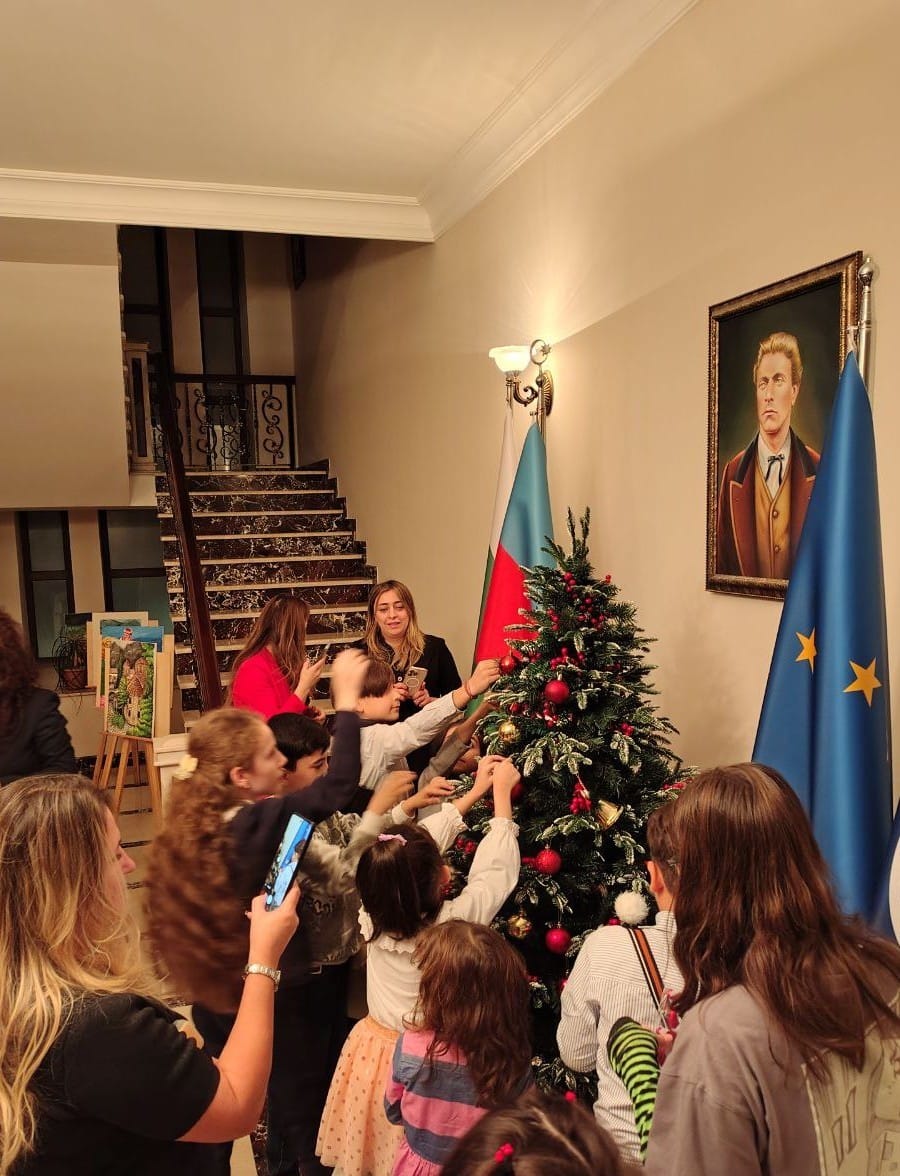 Reception for the Bulgarian community in Baku on the upcoming Christmas and New Year holidays